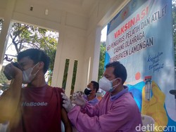 140 Atlet di Lamongan Divaksinasi, Termasuk Pemain Persela