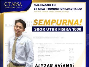 Rahasia 2 Siswa CT Arsa Raih Nilai Sempurna SBMPTN, Ada yang Dijuluki Einstein