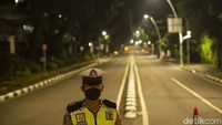 Kosong Melompong, Begini Potret Jakarta yang Tertidur Lebih Awal