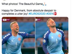 Haru Biru Netizen Rayakan Denmark Lolos Dramatis