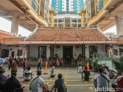 Bangunan Peninggalan Tionghoa Candra Naya Berdiri di Tengah Apartemen-Mal