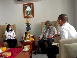 Menteri PPPA Temui Dua Korban Dugaan Kekerasan Seksual Sekolah di Batu