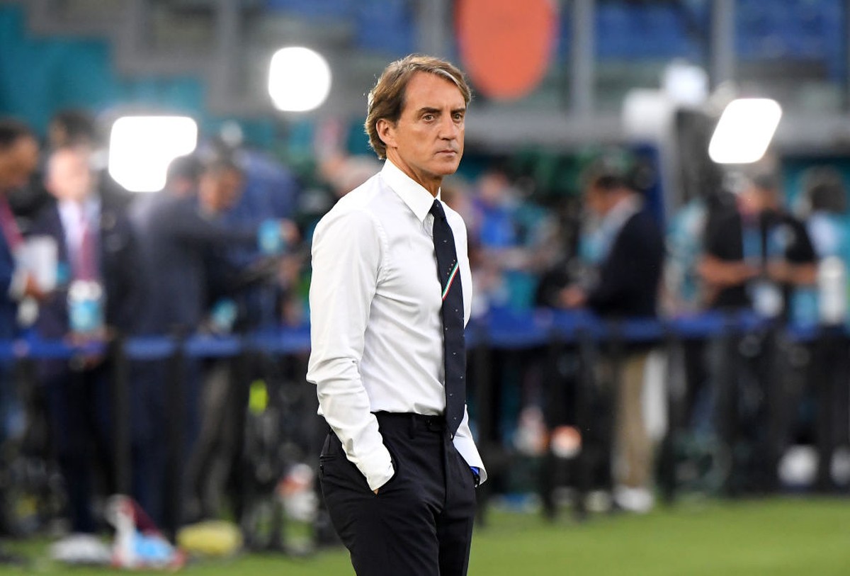 Roberto Mancini Penuh Gaya di Piala Eropa (Getty Images)