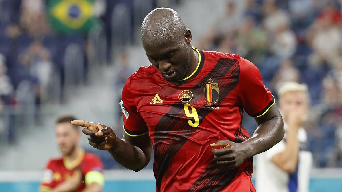 Romelu Lukaku bersaing di daftar top skor Piala Eropa 2020. (Foto: Getty Images/Anatoly Maltsev - Pool)