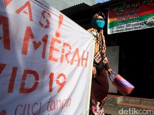 Daerah Zona Merah RI Berkurang, Paling Banyak di DKI dan Jateng