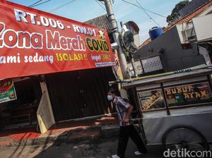 Zona Merah di DKI Jakarta Hanya Tersisa 1 Lokasi, di Mana? Zona Merah di DKI Jakarta Hanya Tersisa 1 Lokasi, di Mana?