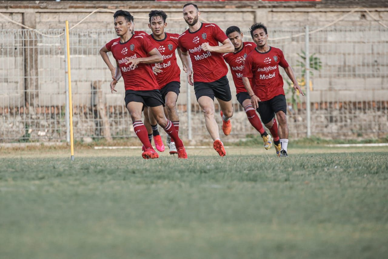 Bali United terus bersiap kendati Piala AFC 2021 belum jelas.