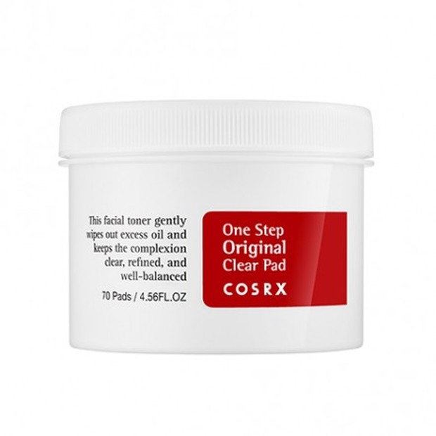 COSRX One Step Original Clear Pad (sumber : lazada.co.id/Dermott