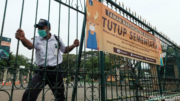 COVID-19 Menggila, Ragunan Ditutup