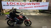 Karantina Mikro Tingkat RT di Tangerang Selatan