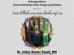 Positif COVID-19, Ketua IDI Tangsel Meninggal Dunia