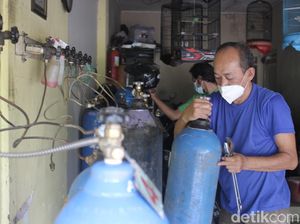 Upaya Menkes Jaga Pasokan Oksigen ke RS Tetap Lancar