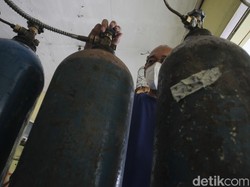 Kasus Covid-19 di Yogya Pecah Rekor, Stok Oksigen RS Rujukan Menipis