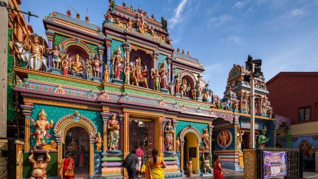 Litte India Singapura Kuil Hindu di Little India Singapura