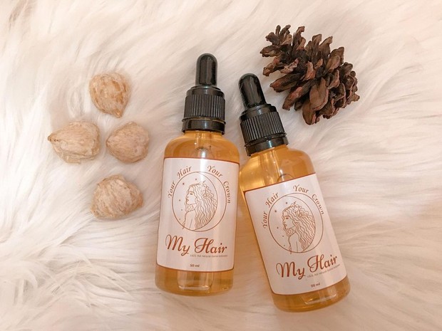 My Hair Minya Kemiri/instagram.com/hair_oil_candlenut Penggunaan serum sebagai cara mengatasi rambut rusak dan cara melembutkan rambut
