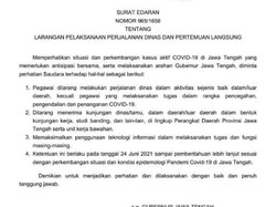 Corona Menggila, Pegawai Pemprov Jateng Dilarang Perjalanan Dinas!