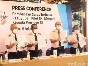 Pesangon Rp 318 Miliar Tak Kunjung Cair, Pilot Merpati Surati Jokowi Pesangon Rp 318 Miliar Tak Kunjung Cair, Pilot Merpati Surati Jokowi