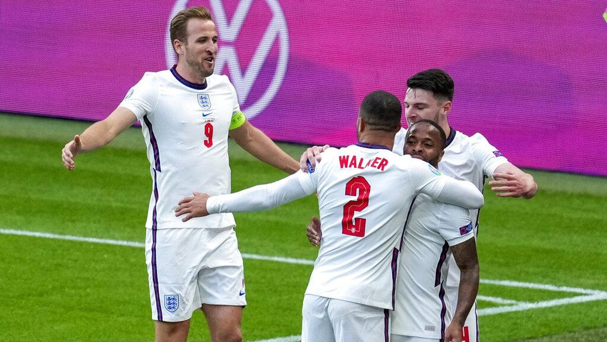 Inggris menghadapi Jerman di babak 16 besar Euro 2020. (Foto: AP/Matt Dunham)