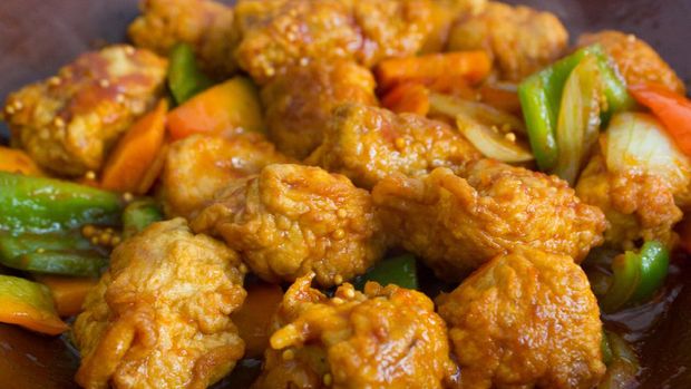 Resep Ayam Asam Manis