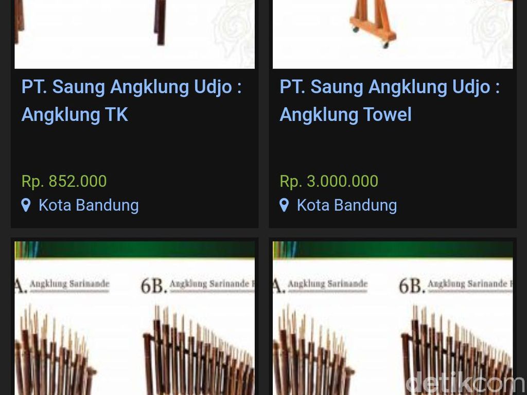 Heboh Saung Angklung Udjo Lelang Barang via Website, Ini Faktanya