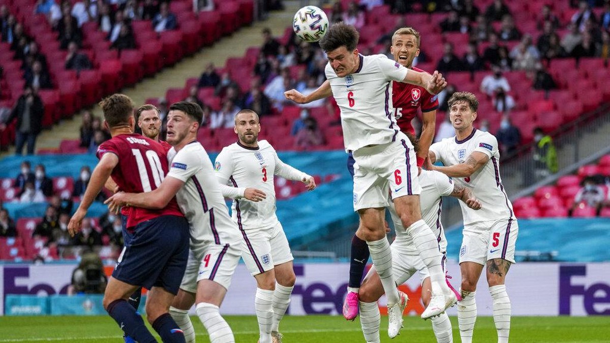Inggris menghadapi tantangan besar melawan Jerman di Euro 2020. (Foto: AP/Justin Tallis)