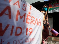 COVID-19 DKI Turun Drastis, Ini Daftar RT yang Masih Zona Merah