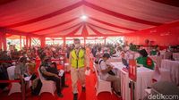 Ada Vaksinasi Massal, Lapangan Bhayangkara Ramai Didatangi Warga