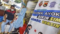 Asyik! Bikin SIM di Sini Bisa Sembari Divaksin Lho