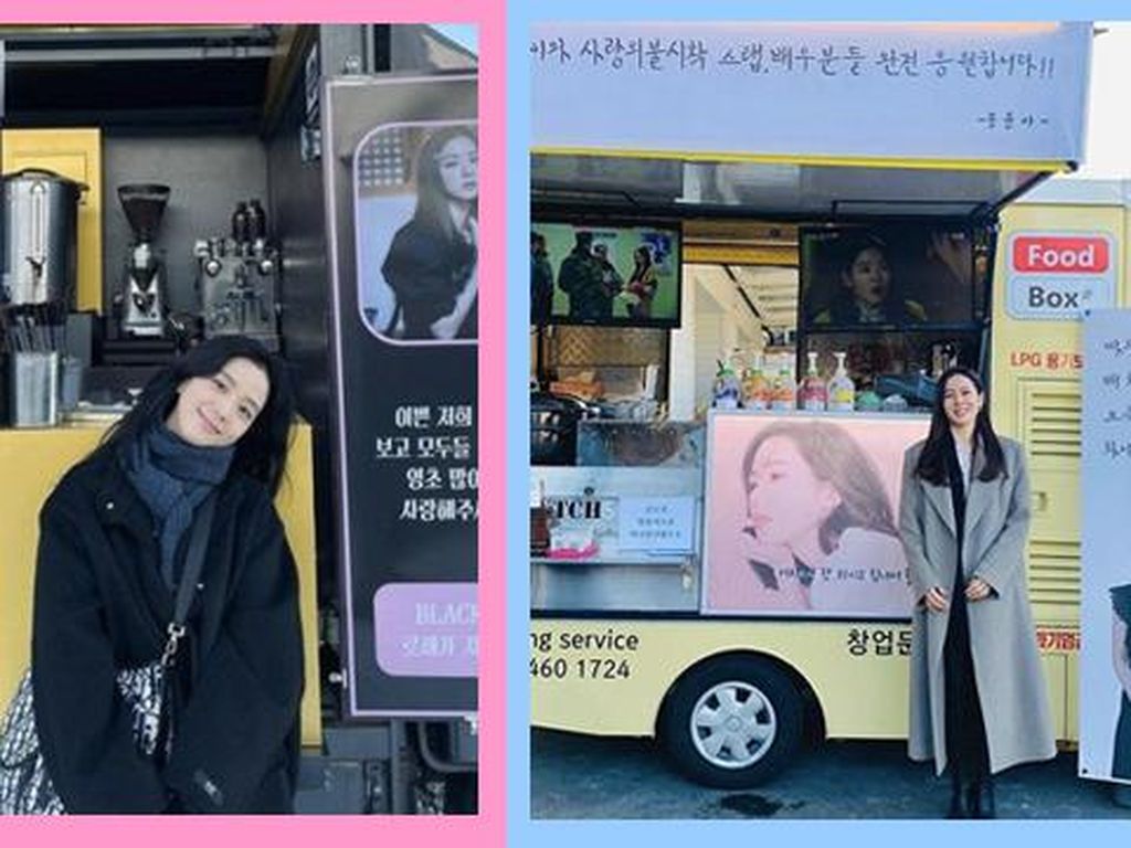 Coffee Truck, Truk Kopi Keliling di Korea yang Sering Dikirimkan ke Artis