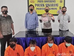 Oknum PNS di Sumsel dan 3 Rekannya Ditangkap Saat Pesta Sabu