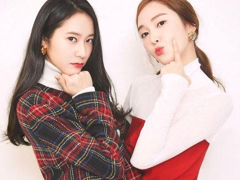 Krystal Jung dan Jessica Jung pilih pria bule sebagai pasangan ideal/Instagram