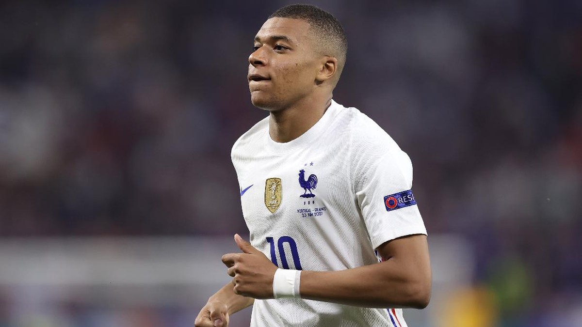 Striker Prancis, Kylian Mbappe. (Foto: Alex Pantling/Getty Images)