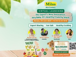 Hey Baby, Its Healthy Crunchy Snack: Inovasi Terbaru dari Milna!