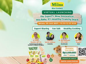 Hey Baby, Its Healthy Crunchy Snack: Inovasi Terbaru dari Milna! Hey Baby, Its Healthy Crunchy Snack: Inovasi Terbaru dari Milna!