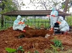 Tim Pemakaman Jenazah Corona di Sleman Mulai Kewalahan!