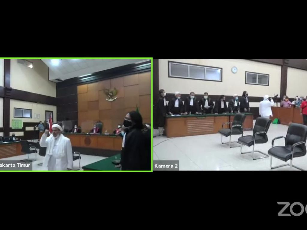 Pengacara Ungkap Ucapan HRS ke Hakim: Sampai Jumpa di Pengadilan Akhirat