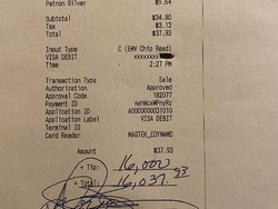 Wow! Restoran Ini Terima Tip Rp 230 Juta dari Seorang Pelanggan