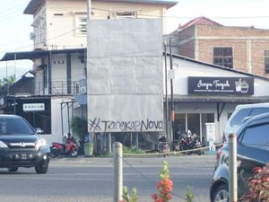 Vandalisme Tagar Tangkap Nova Muncul di Banda Aceh