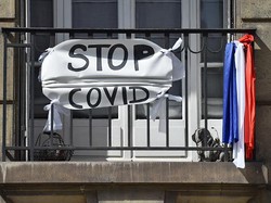 Dihajar Corona Gelombang 5, Prancis Catat 20 Ribu Kasus Sehari