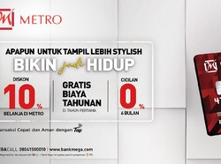 Launching Mega Metro Card, Lifestyle Shopping Card dari Bank Mega