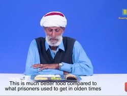 Pertama Kali Cicip Makanan Penjara, Begini Reaksi Orang-orang Suku