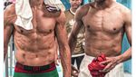 Foto Cristiano Ronaldo & Kylian Mbappe: Tatapan, Tawa, Peluk