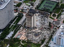 Korban Tewas Apartemen Ambruk di Florida Bertambah Jadi 79 Orang