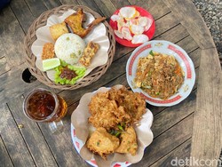 Joglo Nusantara: Makan Mi Lethek dan Nasi Liwet di Pinggir Situ Pengasinan