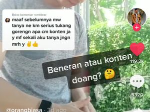 Tukang Gorengan Ganteng, Diajak Foto Cewek hingga Dilamar Jadi Menantu