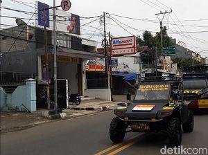 Black Marlin, Mobil Lincah Sosialisasikan Bahaya Corona di Sukabumi