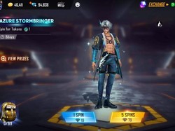 Miliki Bundle Azure Stormbringer di Event Completion Gacha Free Fire