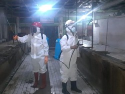 Pasar-pasar Tradisional Ini Disinfeksi Antisipasi Lonjakan COVID-19