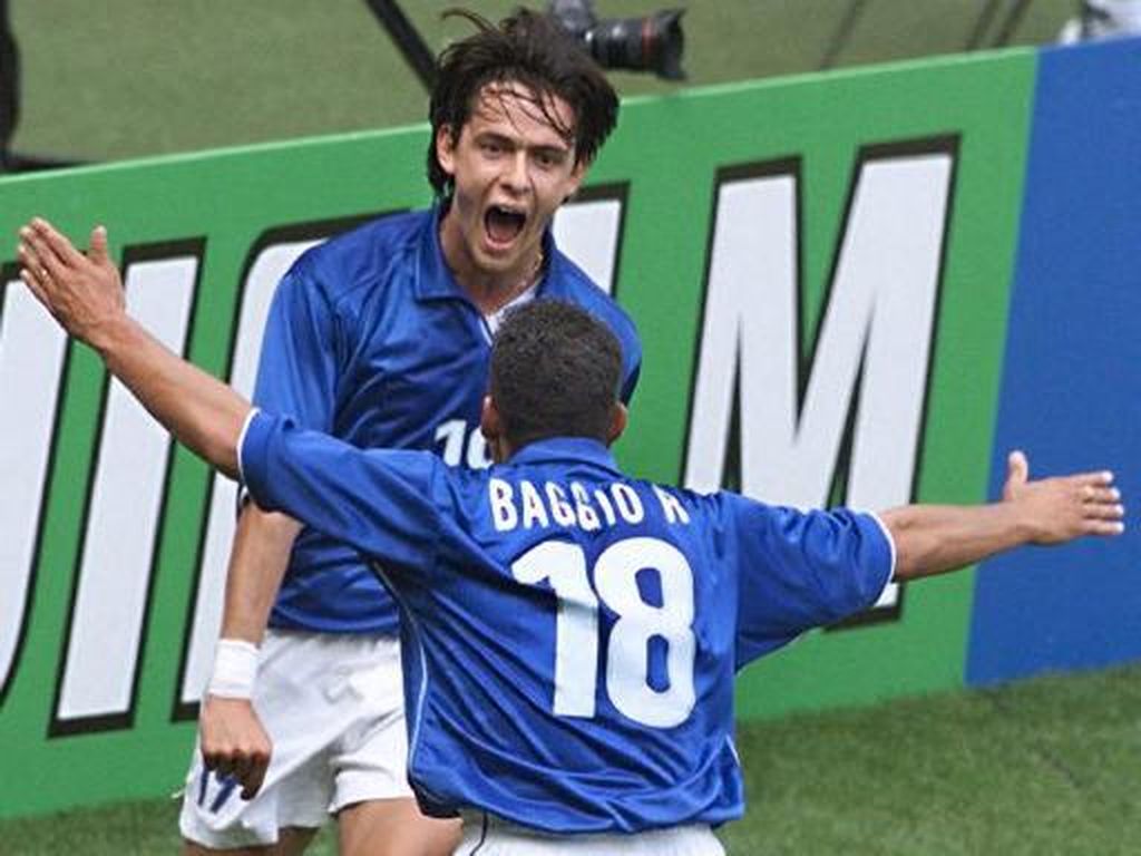 Video Nostalgia Gol Roberto Baggio Saat Italia Vs Austria