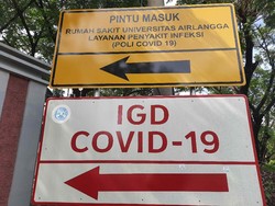 RS Unair Tetap Bertahan Layani Pasien Corona Meski 50 Nakes Terpapar COVID-19